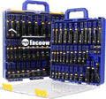 Facoow 55PCS Impact Nut Driver Set Magnetic, SAE&Metric Nut Drivers, Deep Impact Nut Drivers, Impact Socket Adapters, Wing Nut Driver, Power Bit,Quick Release Extension, Pivoting Nutsetter,Storage Box