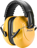 ProCase Noise Reduction Ear Muffs, Sound Proof Ear Protection, NRR 28dB Noise Cancelling Headphones for Adults Kids Autism, Hearing Protection for Shooting Gun Range Mowing -Yellow