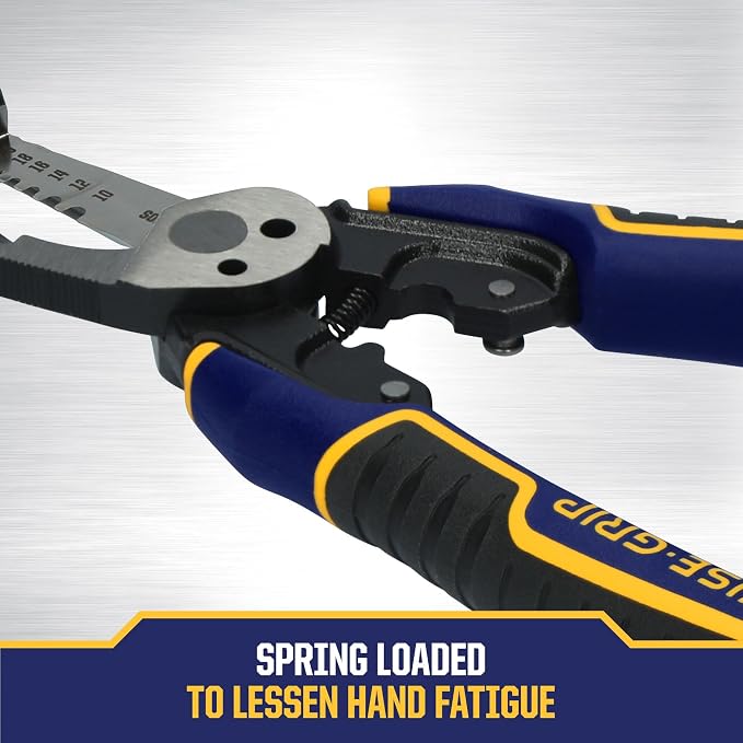 IRWIN VISE-GRIP Wire Stripper, 7 in 1 Multi-Function (IWHT84002)