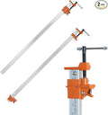 FEIRONG 36-inches Bar Clamps with 2-Pack, 330LB Load Limit with Built-in Ruler, 90° Angled Jaws for DIY Projects & Cabinet Installation