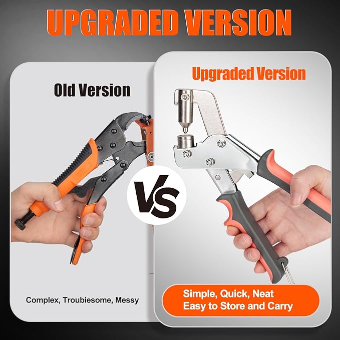 Heavy Duty Snap Fastener Tool with Case, Button Snap Replacement Kit Snap Tool with 80 Sets Metal Snaps Buttons for Fastening/Boat Cover/Tarps/Canvas/DIY/Leather/Sewing/Repair/Fabric