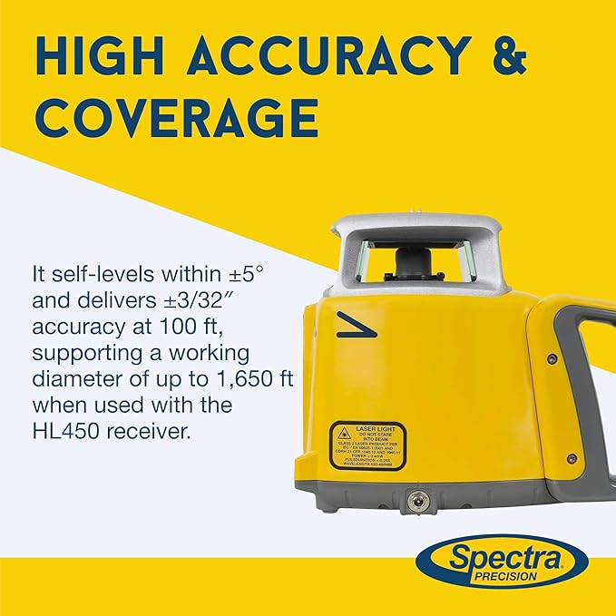 Spectra Precision Laser Level, Self Leveling Kit