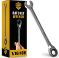 Ratcheting Wrench - Slim Profile - Ratchet Wrench, 7/16" Wrench