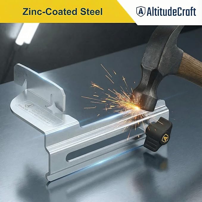 Crown Stops for Miter Saw - Simplifies Compound Angle Cutting, Heavy Duty Crown Molding Jig Fits DEWALT DWS780 DW718 DW716 & Other DEWALT Models