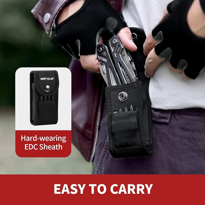 Father‘s Day Gifts for Men Dad Him, 21-in-1 Multitools with Pocket Knife