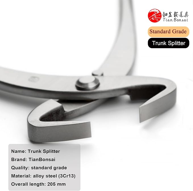 Standard Series Bonsai Tools Trunk Splitter/Root Cutter From TianBonsai (205 Mm Trunk Splitter)