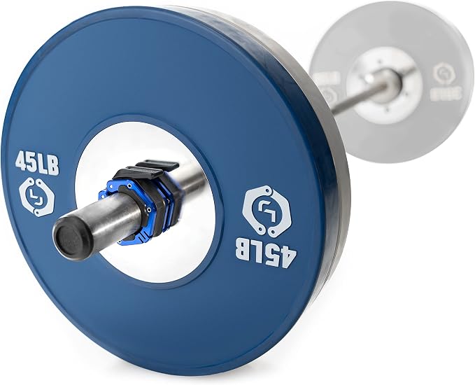 Lock-Jaw Flex Magnetic Barbell Collars/Clamps, 2"/50mm Olympic Bars