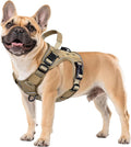 WINGOIN Tactical Dog Harness for Small Dogs,Heavy Duty No Pull Dog Harness | with Handle,Adjustable Reflective,Military K9 Style,Big Size Dog Vest,for German Shepherd,for Walking Training Hunting