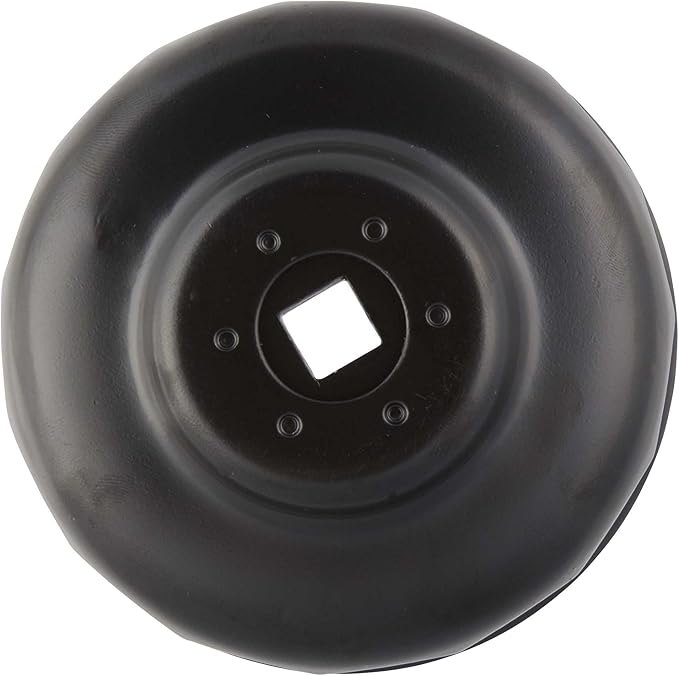 Steelman Low Profile Oil Filter Cap Wrench Socket 88mm x 15 Flute, 3/8-inch Drive, for Hyundai Screw-In Filters, Heavy Duty Chrome Vanadium Steel