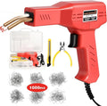ATOLS Upgraded Plastic Welder, 1000PCS Staples, Pure Copper Transformer, Rapid Heating, Plastic Welding Kit, Hot Stapler Kit, Plastic Welder Gun Kit, Car Bumper Repair Kit, Plastic Repair Kit