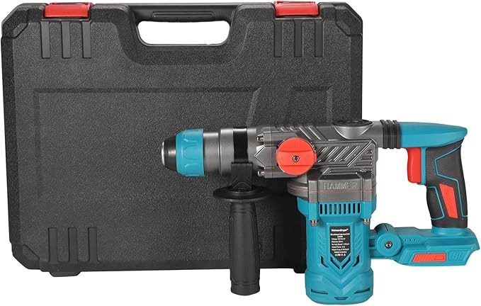 Brushless Rotary Hammer Drill for Makita 18V Battery (Tool Only) – 3.2 Joule Impact, 1-1/8" SDS-Plus Chuck, 2 Modes (Drill/Hammer), Cordless Concrete Drill