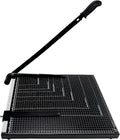 Paper Cutter,Guillotine Paper Trimmer Cutter for Office and Crafts,Heavy Duty Metal Base,12 Sheets Capacity,Portable Paper Slicer with Safety Guard and Blade Lock for Home, Office (21 inch)