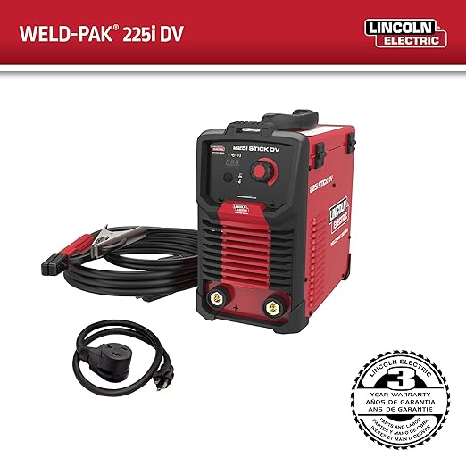Lincoln Electric Weld-Pak 225i Stick Welder, Dual Voltage
