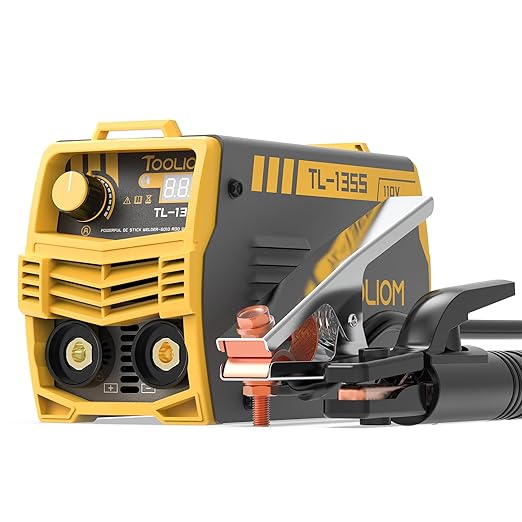 TOOLIOM 135A 110V Mini Stick Welder MMA ARC Welder Machine DC Inverter Welder with Digital Display Portable Welding Machine for 110V Only - Not for 220V