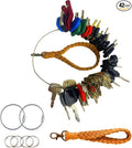 42 Heavy Equipment Keys Master Set, Construction Ignition Key for Cat Caterpillar Case JD John Deere Hyster Komatsu Kubota Yanmar Daewoo Takeuchi Ford New Holland Volvo JCB & etc