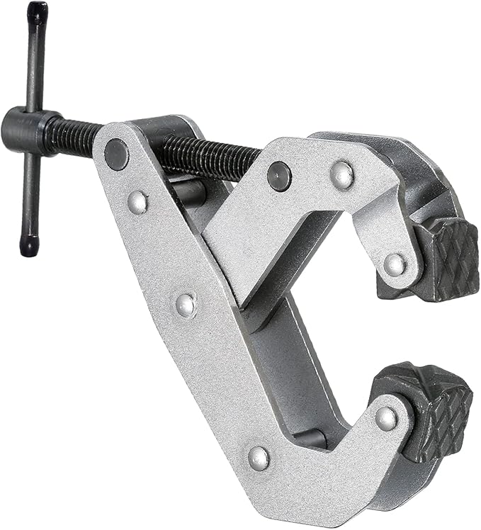 Cantilever No-Twist Deep Throat T-Handle Multi-Purpose Lever Clamp, CTC-1"