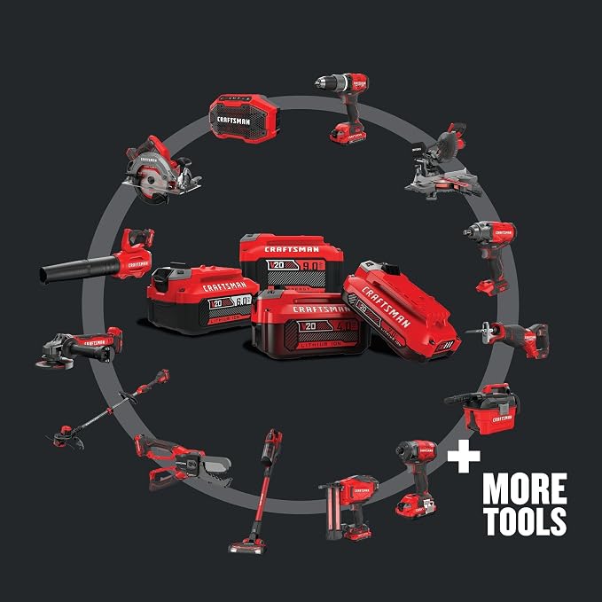 CRAFTSMAN V20 RP Cordless Jig Saw, 3 Orbital Settings, Up to 3,200 SPM, Variable Speed Keyless, Bare Tool Only (CMCS650B)