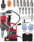 PrecisionAuto Magnetic Drill Press – 1450W Motor, 820RPM, 1.57" Boring Diameter, 13000N Magnetic Force, Twist Drill Adapter, Portable Electric Drill for Steel Beam & Metal, Industrial & Construction