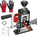 Manual Wire Stripping Machine Gauge Wire 0.06-1'', Scrapping Copper Wire Stripper with Replacement Blades, Drill Powered Hand Crank Wire Stripper Tool for Scrap Copper Recycling