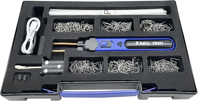 Astro Tools 7601 Cordless Hot Staple & Plastic Welding Repair Kit
