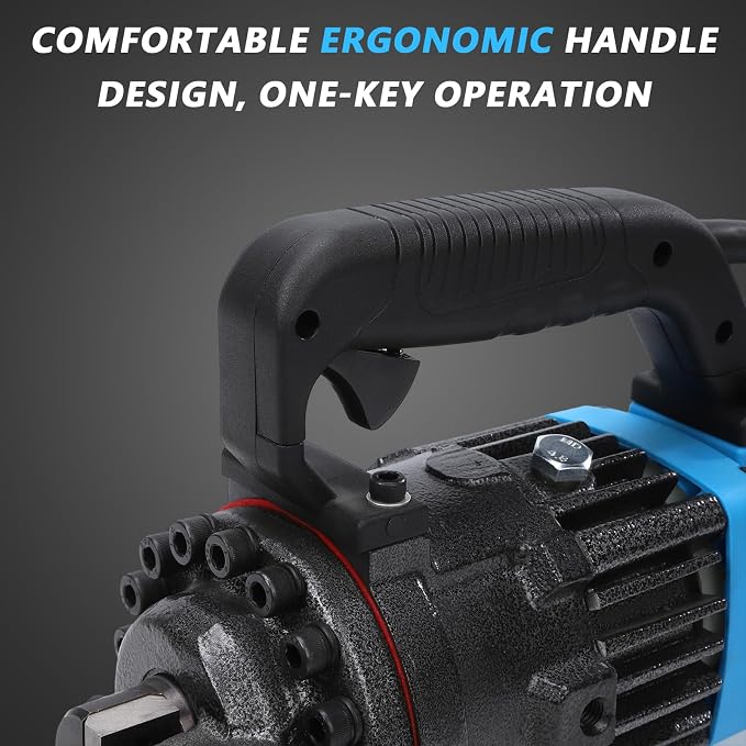 1300W Electric Hydraulic Rebar Cutter 110V Electric Rebar Cutter Portable Cutting up to 7/8 Inch 4-22mm Rebar within 2-3 Seconds, with Easy to Carry Stainless Box for Railway, Bridge, House Building