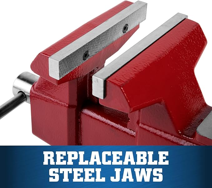Wilton Utility Bench Vise, 5-1/2" Jaw Width, 5" Jaw Opening, 3-1/4" Throat (Model 675U)
