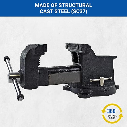 Yost Vises 905-AS 5" Heavy Duty Steel Bench Vise