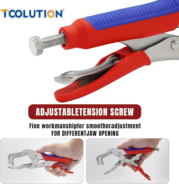 10-Inch welding locking pliers, Heavy Duty Vise Grips Plier | Quick-Release Lever, vise grips & locking pliers