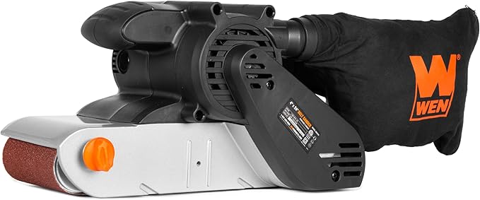 WEN 10-Amp 4-by-24-Inch Variable Speed Combination Handheld and Benchtop Belt Sander (HB424V)