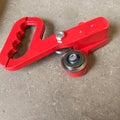 9-Inch Manual Sheet Metal Nibbler, Handheld Pull Cutter for Steel & Aluminum (Up to 24 Gauge), Lightweight DIY Metal Cutting Tool