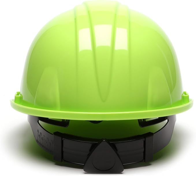 Pyramex Safety SL Series Full Brim Hard Hat 4-Point Ratchet Suspension