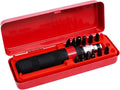 1/2" Hand Manual Reversible Impact Driver Set Extractor-12 PCS Impact Screwdriver S2 Steel Much More Durable Disengage Rusted Fasteners (3/8short impact screwdriver)