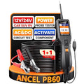 ANCEL PB60 Power Circuit Probe Tester, 12-24V Power Circuit Probe Tool, All-in-One Electrical System Probe with Component Activation, Short Finder, Digital Multimeter Ohmmeter for Cars Trucks RVs ﻿﻿