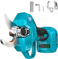Cerycose Electric Pruning Shears Compatible with Makita 18v Battery, 0.8-2 Inch Max Cutting Diameter Electric Pruner with LCD Display & Imported SK7 Steel Blades for Gardening Tree Pruning(No Battery)