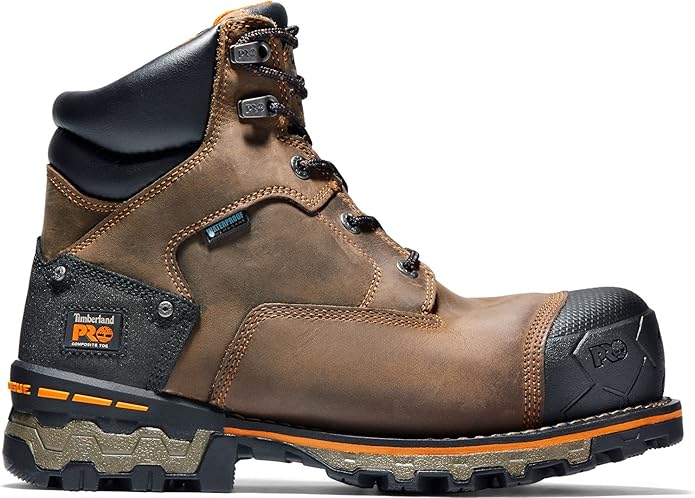 Timberland PRO Men's Boondock 6 Inch Composite Safety Toe Waterproof Industrial Work Boot