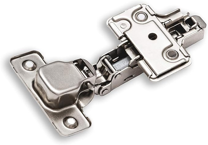 Berta 40-Pack Full Overlay Frameless Soft-Close European Hinges, 110° 3D Adjustable, Clip-On Concealed Kitchen Cabinet Door Hinges with Screws - Ideal for Modern Cabinets