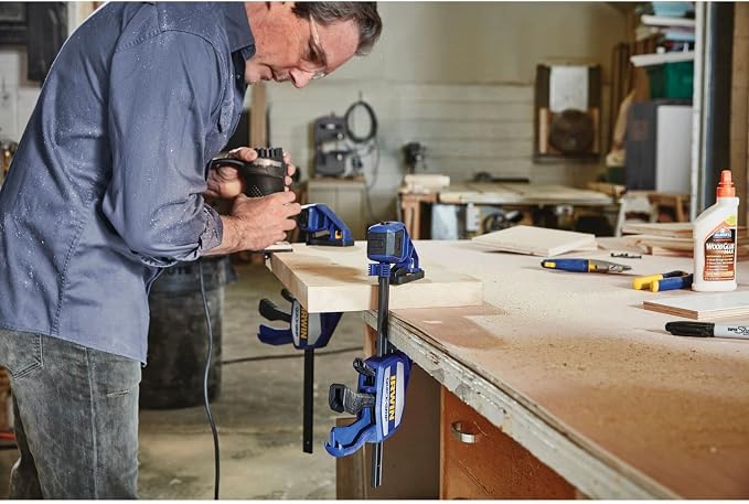IRWIN QUICK-GRIP 150mm (6") Heavy-Duty Bar Clamp/Spreader