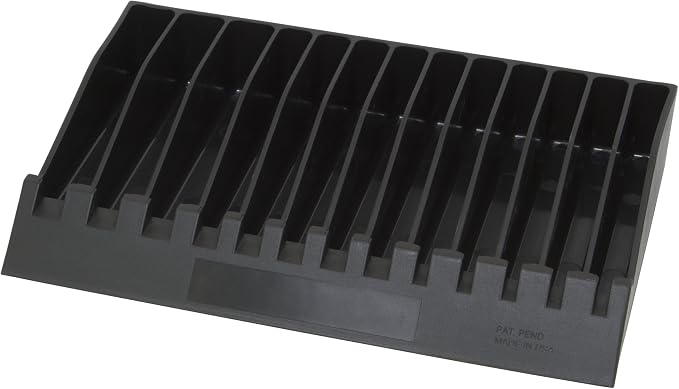 Lisle 40460 Pliers/Wrench Rack Black