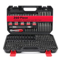 260-Piece Ultimate Precision Screwdriver Bit Set, Premium Security Bit Set Includes Magnetic Security Bits, Nut Driver, Ratchet Wrench and Bits Holder