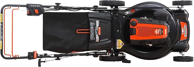 24 in. 201cc Electric Start Select PACE 6 Speed CVT High Wheel RWD 3-in-1 Gas Walk Behind Self Propelled Lawn Mower