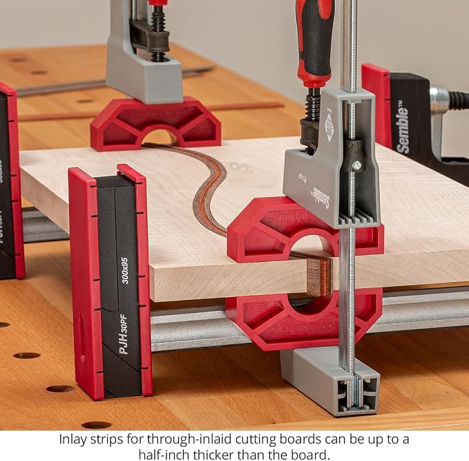 Woodpeckers Joint Bridge Clamp Pad Set, 12 Pack, USA Made, Keeps Boards Level and Equalizes Clamping Pressure - JB-22