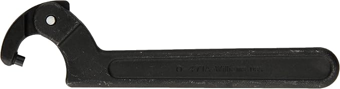Williams JHWO-471A Adjustable Pin Spanner Wrench with Span Diameter of 3/4 to 2-Inch, Ideal for Adjusting Collars, Lock Nut Rings, and Bearings