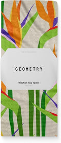 GEOMETRY Spring Kitchen Towels - Quick Dry Microfiber Cloth Spring & Summer Dish Towels for Kitchen Drying - Premium Quick Dry Towel - Paradise Blooming, 18" x 30" - 1-Pack