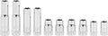 ARES 39020 10-Piece Multi-Type 10mm Socket Set | Premium Chrome Vanadium Socket Set Includes Shallow and Deep Metric Sockets
