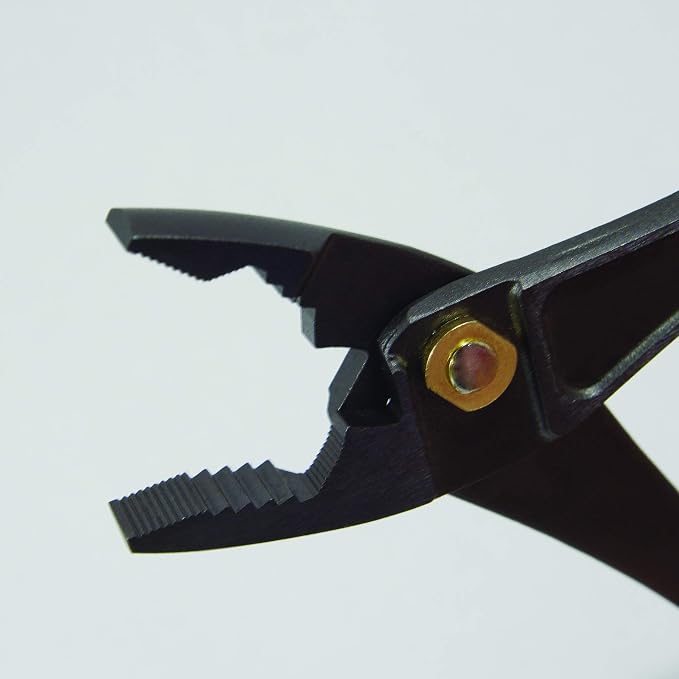 FUJIYA Tools, 230-165-BG, Lightweight Slip Joint Combination Pliers, Black & Gold color-, 7 Inch