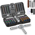 115 in 1 Ratchet Screwdriver Set, Magnetic Screwdriver sets, Multi Bit Free Combination Ratchet Screwdriver Set Portable Repair Tool Kit for Furniture, Computer, Bicycle and DIY