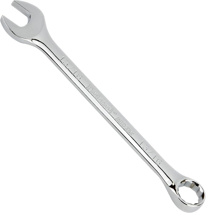 T46016 Combination Wrench, Chrome Finish, 13/16"