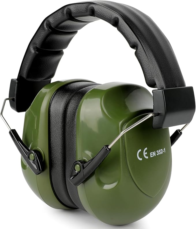 Noise Reduction Ear Protection Ear Muffs, Shooting Ear Protection, SNR 28dB Noise Cancelling Headphones for Adults Kids Autism, Hearing Protection for Shooting,Gun Range,Mowing