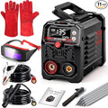 135A Mini IGBT Stick Welder, 110V Portable MMA/ARC Welding Machine with Lift TIG, Hot Start, Arc Force & Anti-Stick - Ideal for Home DIY Projects and Automotive Repair (Black)