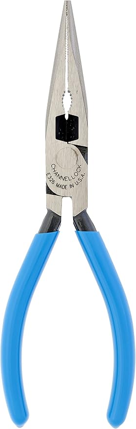 Channellock Needle-Nose Pliers E326 - Long Nose, XLT Joint, Cutting - 6 in